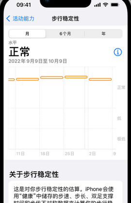 海伦iPhone手机维修如何在iPhone开启'步行稳定性通知'