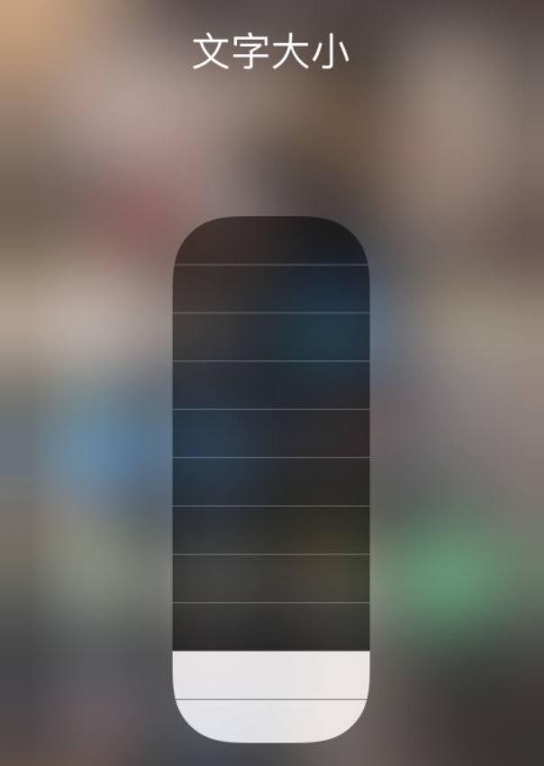 海伦苹果手机维修分享小技巧：在 iPhone 控制中心快速调节字体大小 